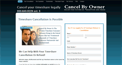Desktop Screenshot of cancelbyowner.org